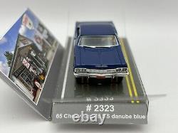 Vincent 1965 396 Ss Detroit Muscle Tfx T-jet Chassis Ho Slot Car Danube Blue  <br/> <br/>
 Vincent 1965 396 Ss Muscle de Detroit Tfx T-jet Châssis Ho Voiture Slot Bleu Danube