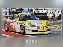 Vintage Nouveau Tamiya 1/10 R/c Porsche 911 Gt3 Cup Vip Tl-01 Chassis 58283