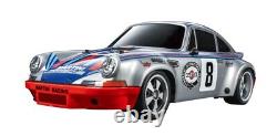 Voiture RC Tamiya 1/10 N° 571 Porsche 911 Carrera RSR (Châssis TT-02) 58571 Nouveau