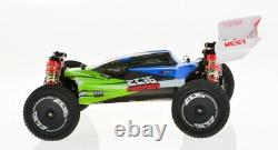 Voiture de course haute vitesse WL-Toys 144001 R/C 1:14 2,4 GHz RTR 4WD 40 Mph Châssis en métal
